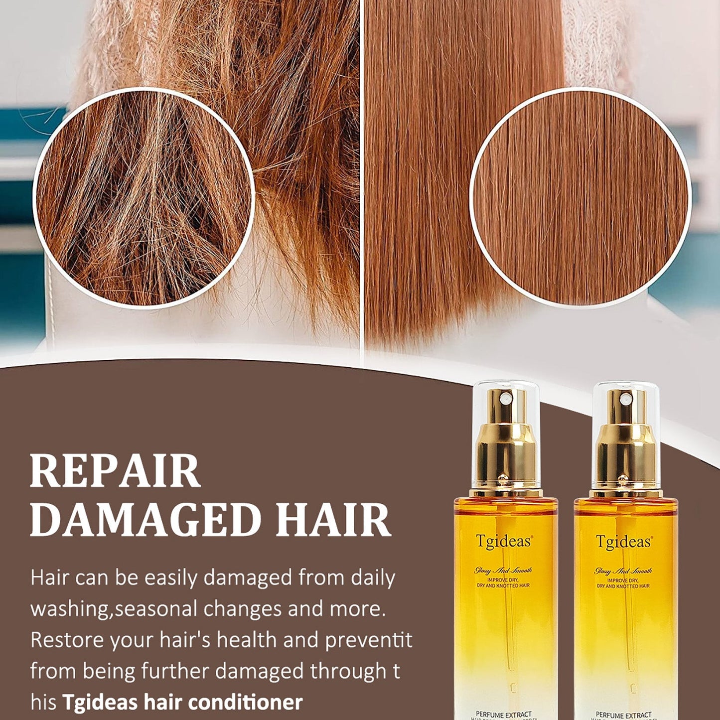 Tgideas® Strengthening Hair & Scalp Conditioning Oil Spray