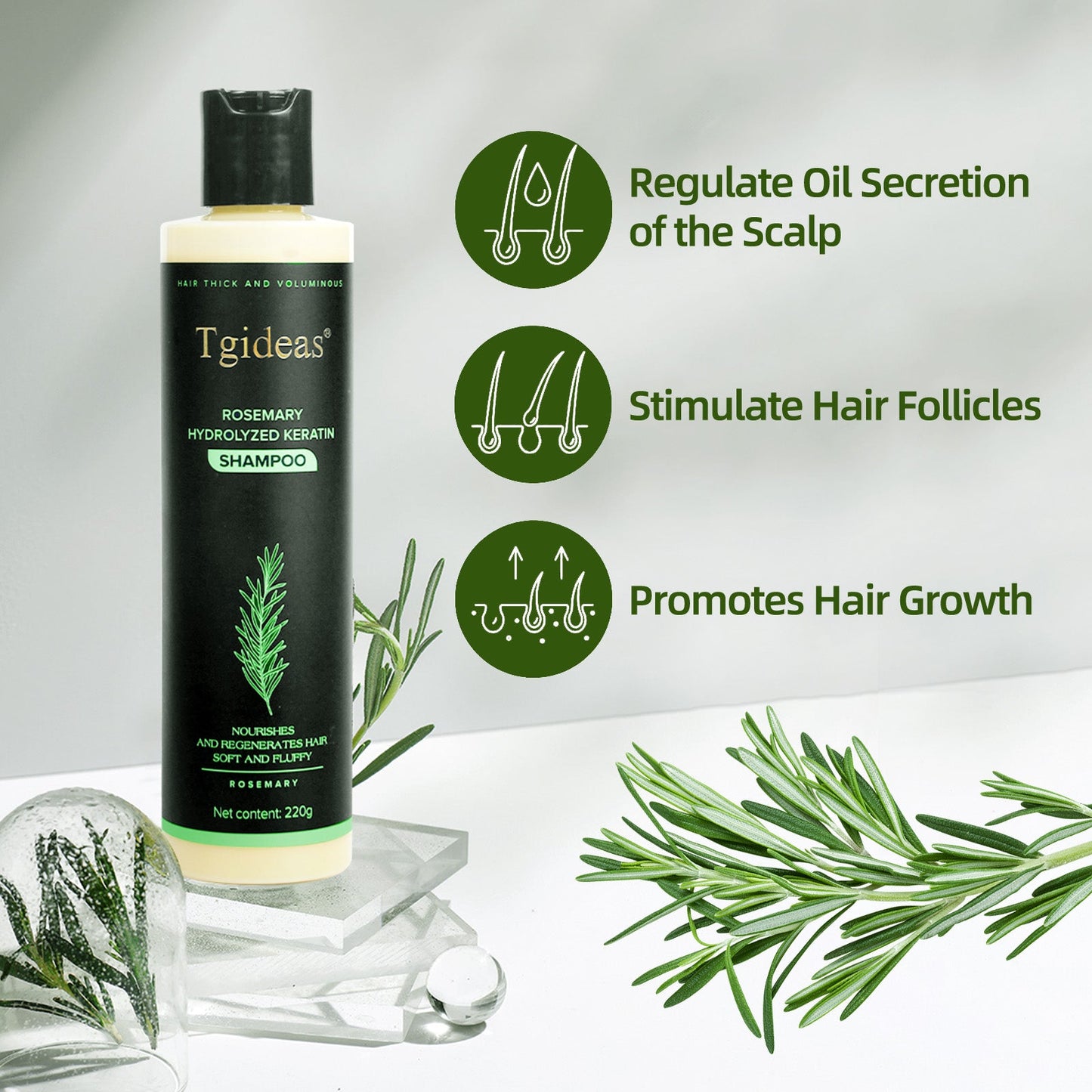 Tgideas® Rosemary Shampoo | Hair Growth