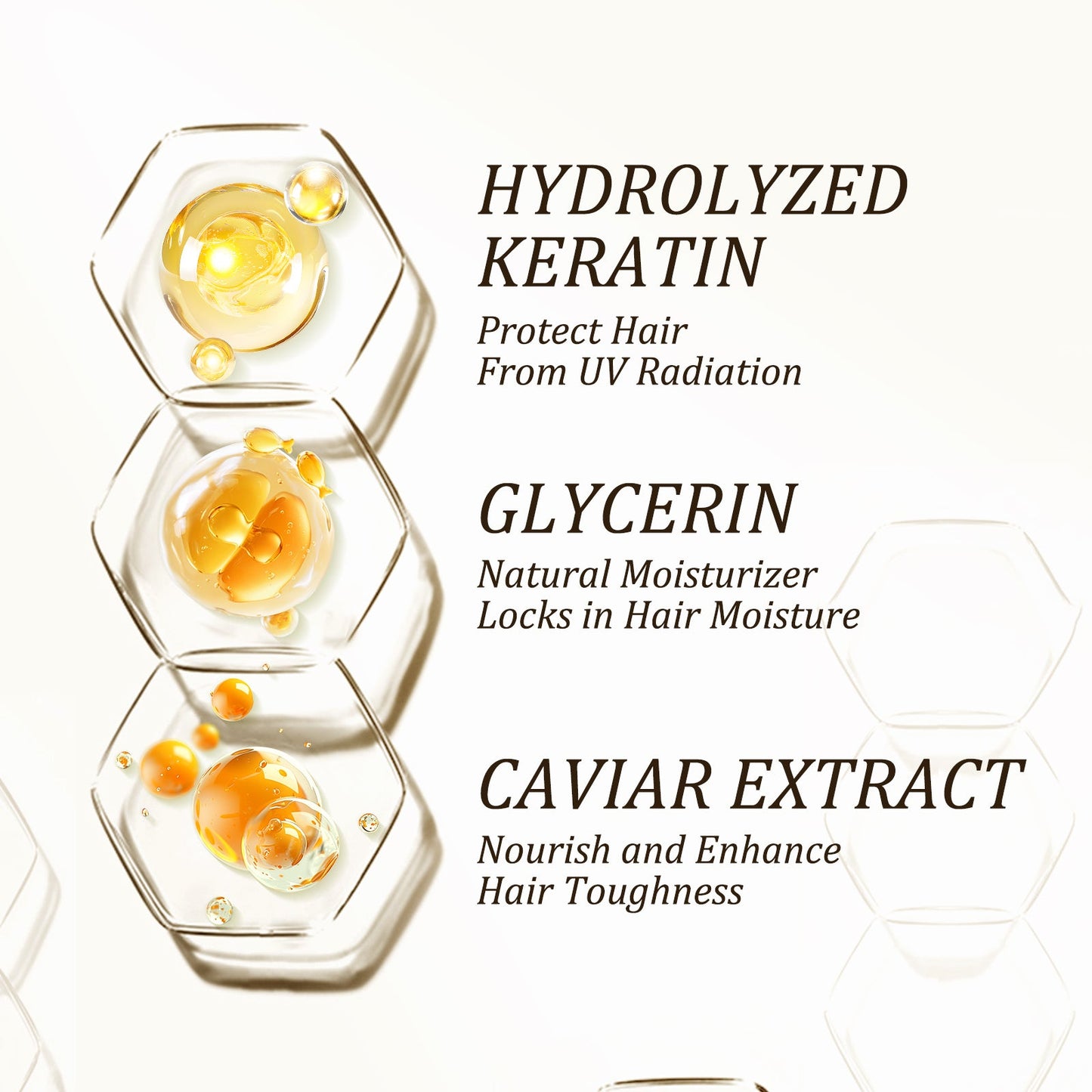 Tgideas® Collagen & Caviar Extract Deep Repair Hair Mask