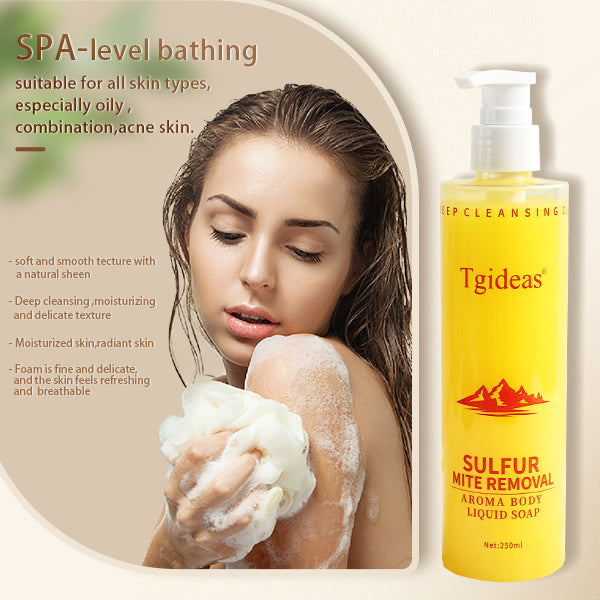 Tgideas® All-in-One Sulfur Body Wash & Shampoo