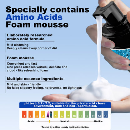 Tgideas Intimate Cleansing Mousse for Men & Women